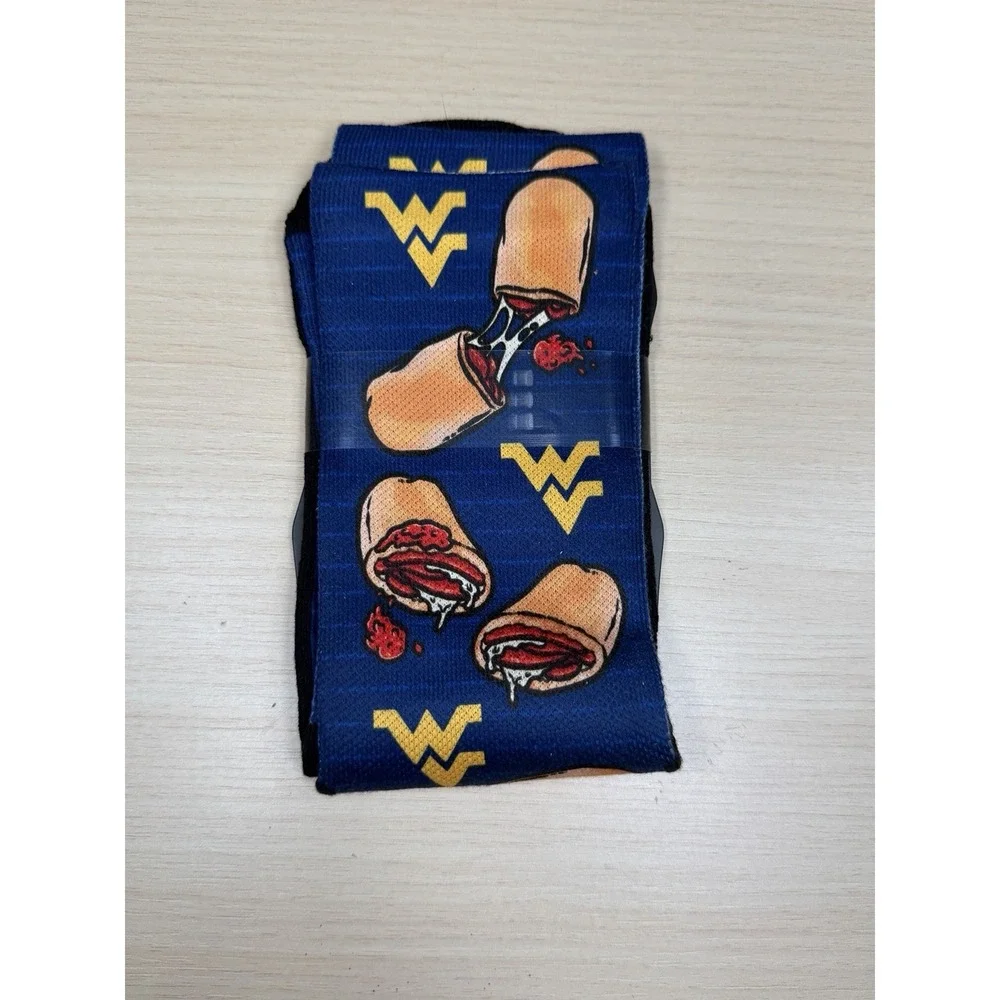 WEST VIRGINIA MOUNTAINEERS‎ PEPPERONI ROLLS Adult Large XL Rock'Em